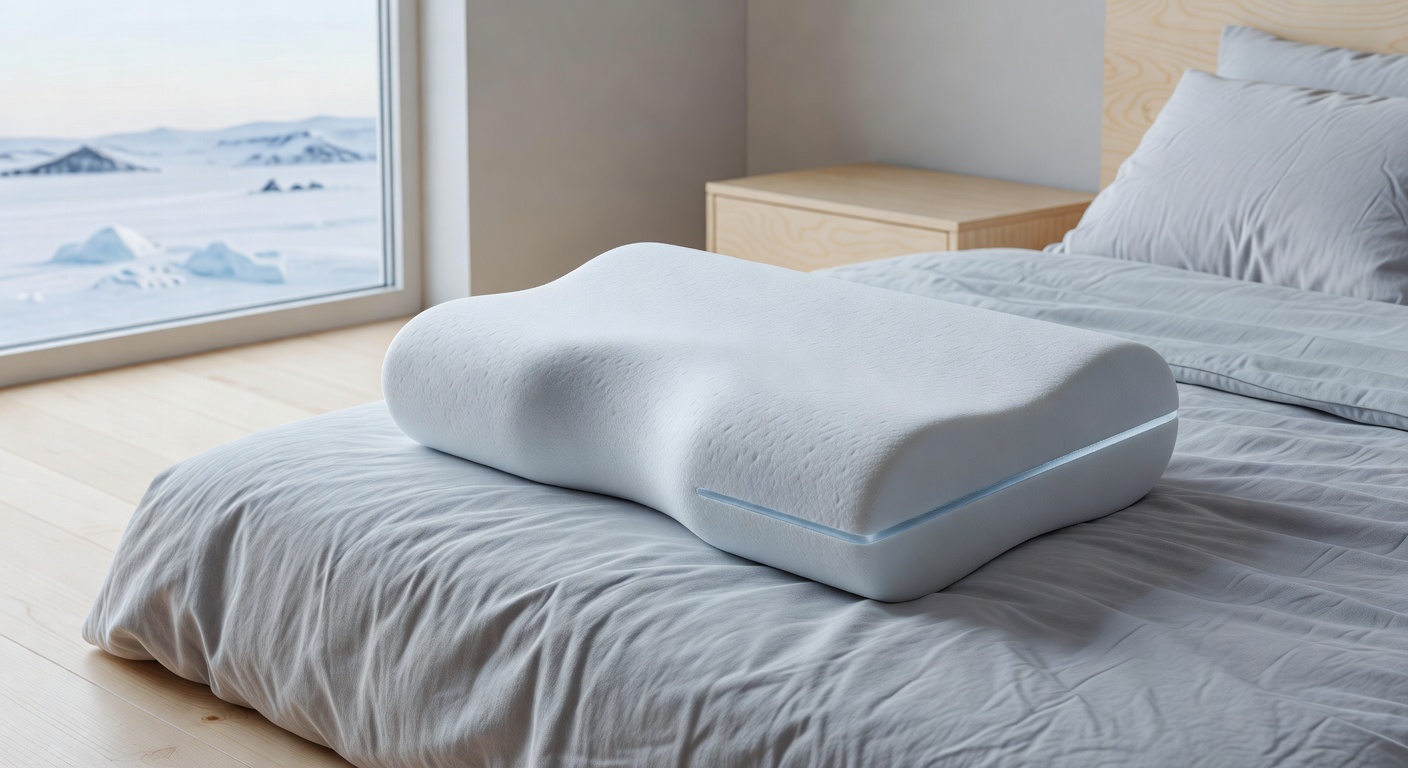 Arctic Cooling Orthopedic Pillow